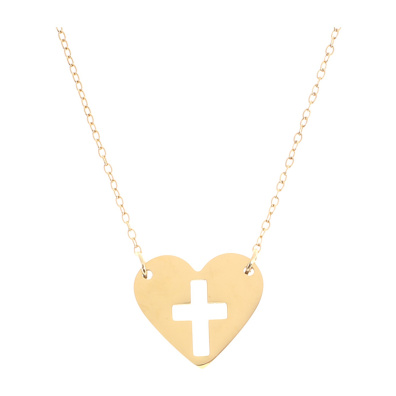 Κρεμαστό λαιμού AQE-9858-5 - Χρυσό