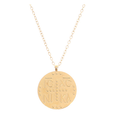 Κρεμαστό λαιμού AQE-9846-5 - Χρυσό