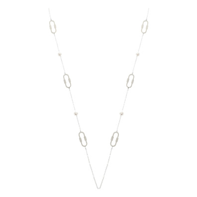 Κρεμαστό λαιμού JC-6601-12 - Ασημί