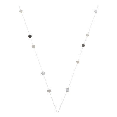 Κρεμαστό λαιμού JC-6601-9 - Ασημί