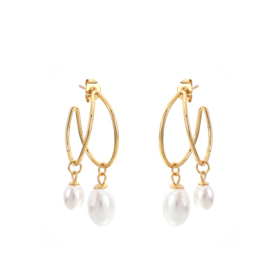 Σκουλαρίκι κρεμαστό CX-2859-20 - Χρυσό