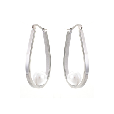 Σκουλαρίκι κρεμαστό XDX-1240-23 - Ασημί