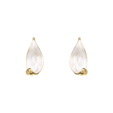 Κρεμαστό σκουλαρίκι XY-3528-20 - Μπέζ