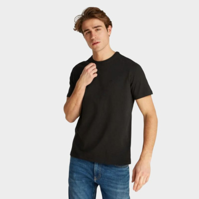 T-Shirt Calvin Klein LV040HM265-UB1 Μαύρο