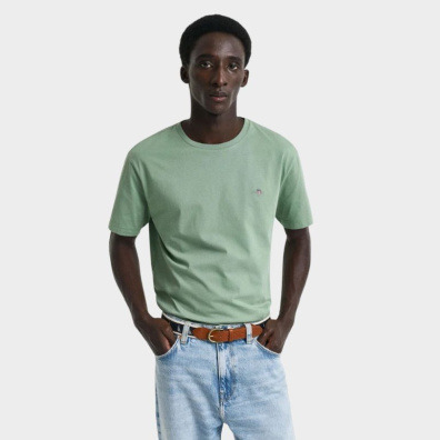 T-Shirt Gant 2003184-362 Πράσινο