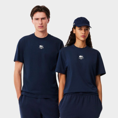 T-Shirt Lacoste 3TH2739-L166 μπλε