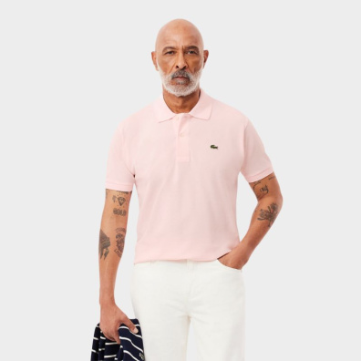 T-Shirt Polo Lacoste 3L1212-LT03 Ροζ