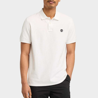 T-Shirt Polo Timberland TB0A6VDP_BI100 Λευκό