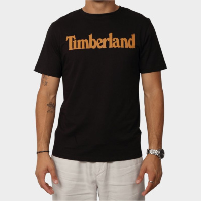 T-Shirt Timberland TB0A2BRN_NEP56 Μαύρο