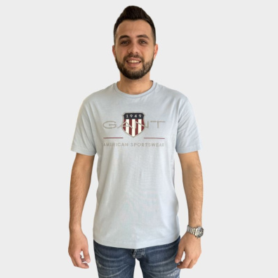 T-shirt Gant 2003199-457 Γαλαζιο