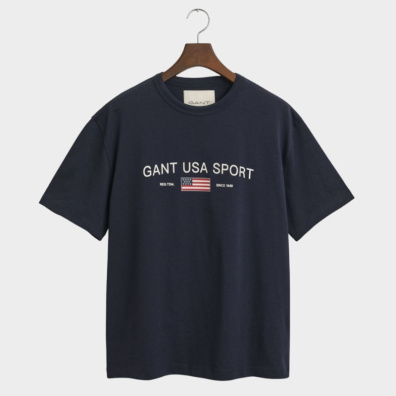 T-shirt Gant 2003297-433 Μπλε