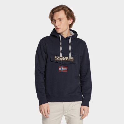 Φουτερ Napapijri NP0A4GJDBURGEEWINT2_BL176 Μπλε