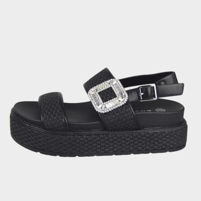 Πλατφόρμα Envie Ε64-21049-34 Μαύρο