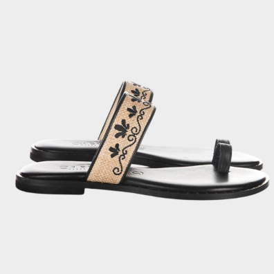 Σαγιοναρα Caryatis 62094/5790/143 Λευκό/Μαύρο