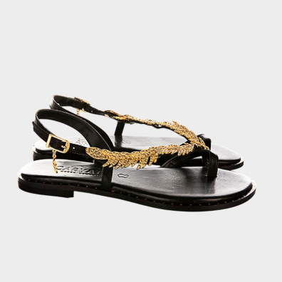 Σανδαλια Caryatis 621609/5858/147 Μαύρο