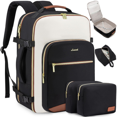 Σακίδιο πλάτης καμπίνας 40L 17MB2141 black/white