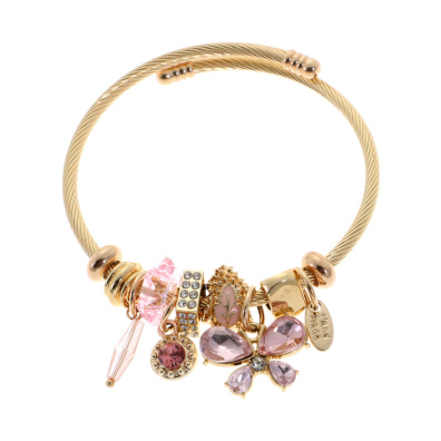 Βραχιόλι πεταλούδα QW-8107-15 - Χρυσό