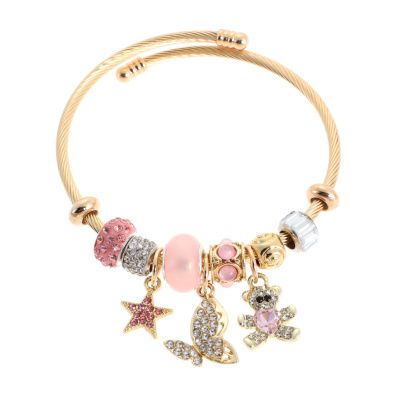 Βραχιόλι πεταλούδα QW-8109-15 - Χρυσό