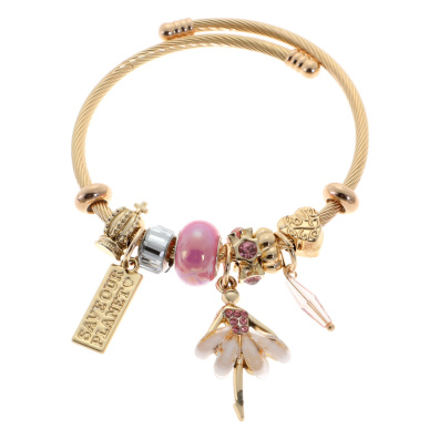 Βραχιόλι μπαλαρίνα QW-8110-15 - Χρυσό