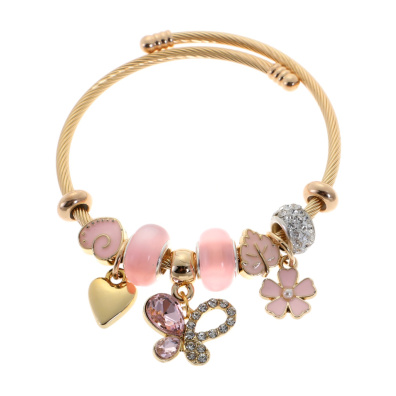 Βραχιόλι πεταλούδα QW-8114-15 - Χρυσό