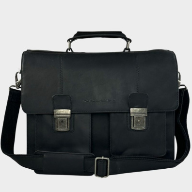 Δερματινος Χαρτοφύλακας Chesterfield C40.107200 Μαύρο