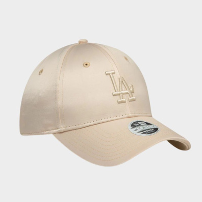 Καπέλο New Era LA Dodgers Essential Black Satin Pastel Cap 60595362 Μπεζ