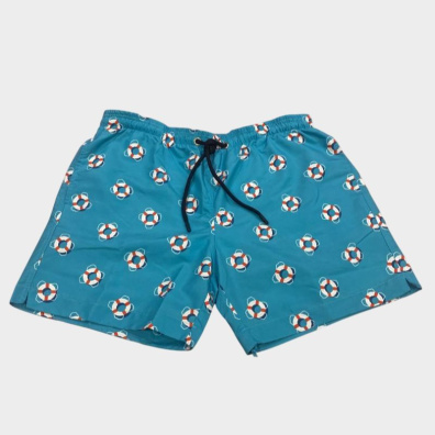 Μαγιό Σόρτς Με Τύπωμα Lifebelt Colman CM140A48SWM-BLUE Γαλάζιο