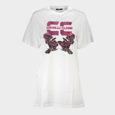 Μπλουζα Cavalli Class QXT10CJD060_B63F80D_BIANCO0005 Λευκό