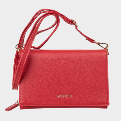 Τσάντα χιαστι Verde 16-7988 Κοκκινο