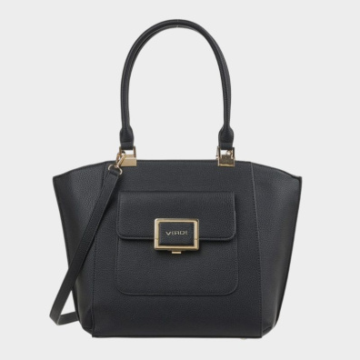 Τσάντα ωμου Verde 16-7974 Μαύρο