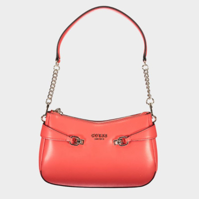 Τσάντα Guess Jeans VG963918_ROCORALR Κόκκινο
