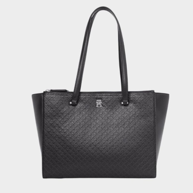 Τσάντα Tommy Hilfiger AW0AW16948_BDS Μαύρο