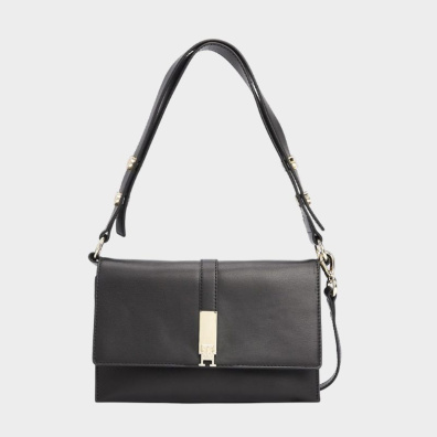 Τσάντα Tommy Hilfiger AW0AW16893_BDS Μαύρο