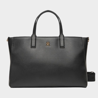 Τσάντα Tommy Hilfiger AW0AW17330_BDS Μαύρο