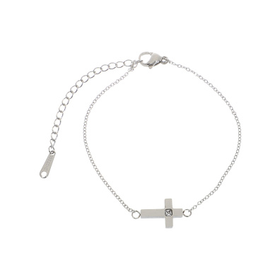 Βραχιόλι AQE-9816-5 - Ασημί