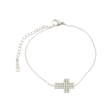 Βραχιόλι AQE-9815-5 - Ασημί