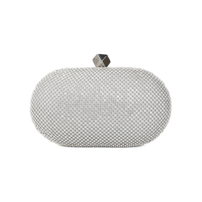 Τσάντα φάκελος clutch JH2226 Ασημί