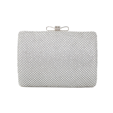 Τσάντα φάκελος clutch JH2228 Ασημί