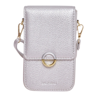 Τσάντα χιαστί Bag To Bag YC02912 Ασημί