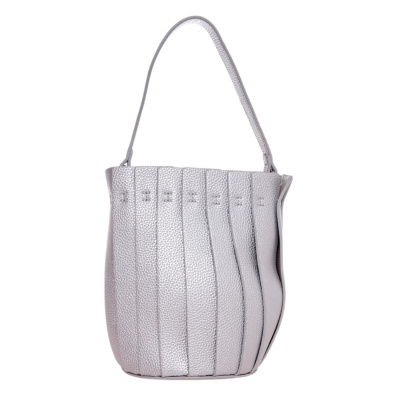 Τσάντα χειρός KX2425 - Ασημί