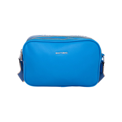 Τσάντα χιαστί  KX8062 - Γαλάζιο