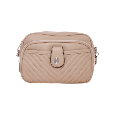 Τσάντα χιαστί Bag To Bag ZL-2911 Apricot/Μπεζ