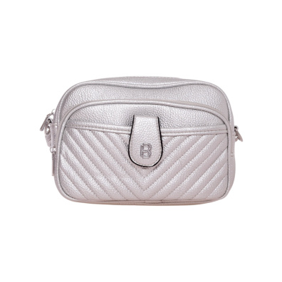 Τσάντα χιαστί Bag To Bag ZL-2911 Ασημί