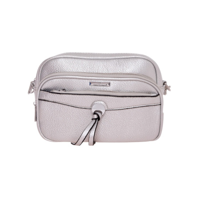 Τσάντα χιαστί Bag to Bag ZL-2912 Ασημί