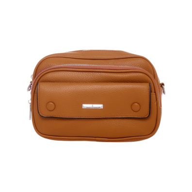 Τσάντα χιαστί ZL-2910 - Κάμελ