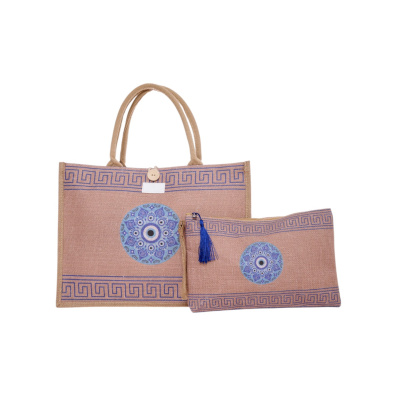 Τσάντα θαλάσσης YY11013 - Μπέζ