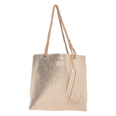 Τσαντα θαλασσης 9601 Χρυσό