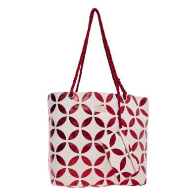 Τσάντα θαλάσσης 9629 Κόκκινο