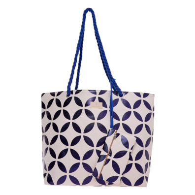 Τσάντα θαλάσσης 9629 Μπλέ