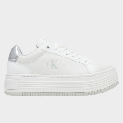 Flatform Sneakers Calvin Klein YW0YW01766-0LI Άσπρο